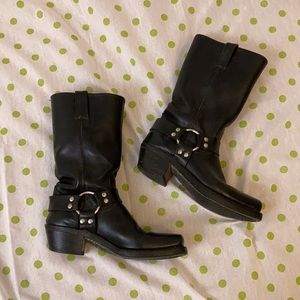 EUC Frye Harness Engineer Boots